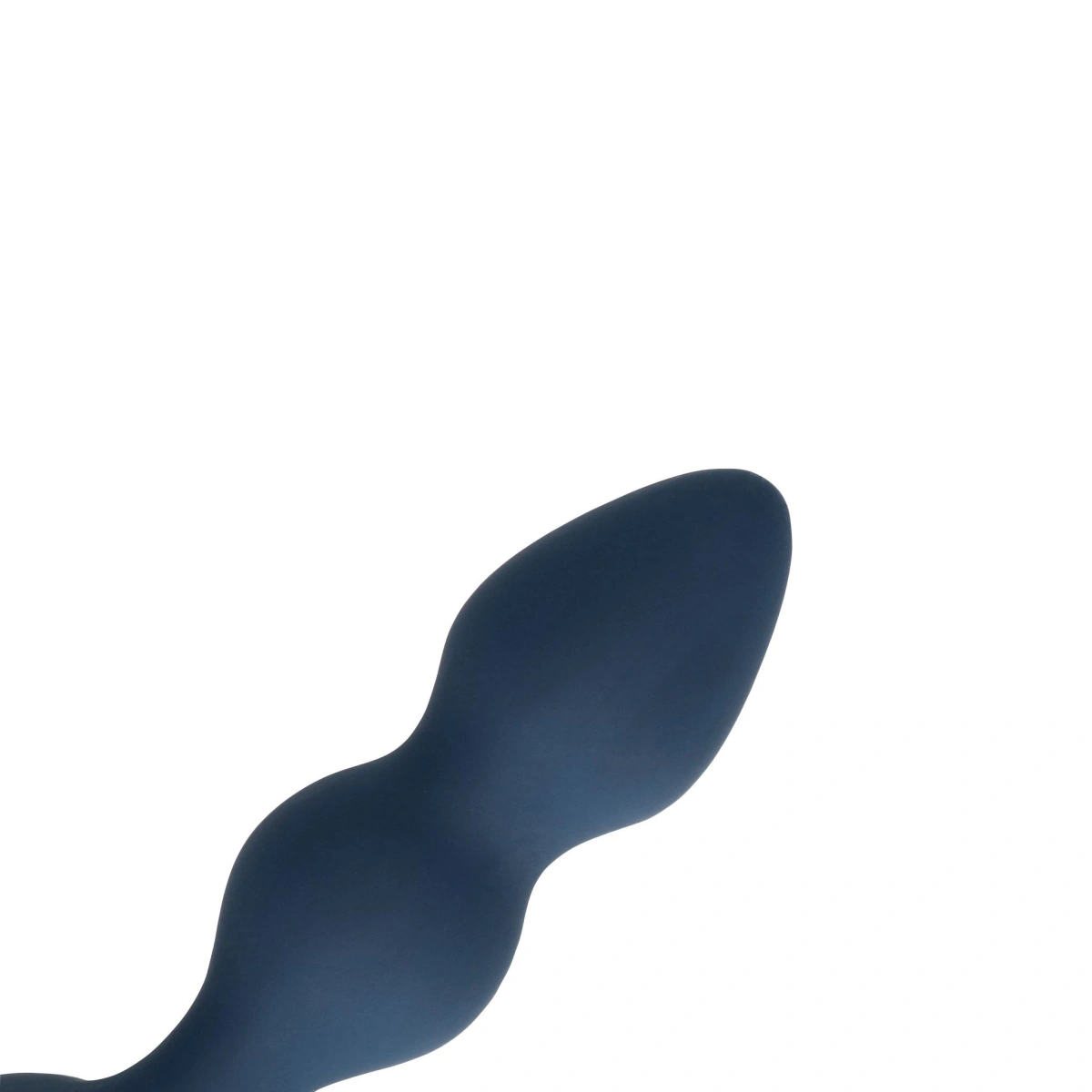 Dop Anal Small Teardrop, Silicon, Albastru, 13.2 cm