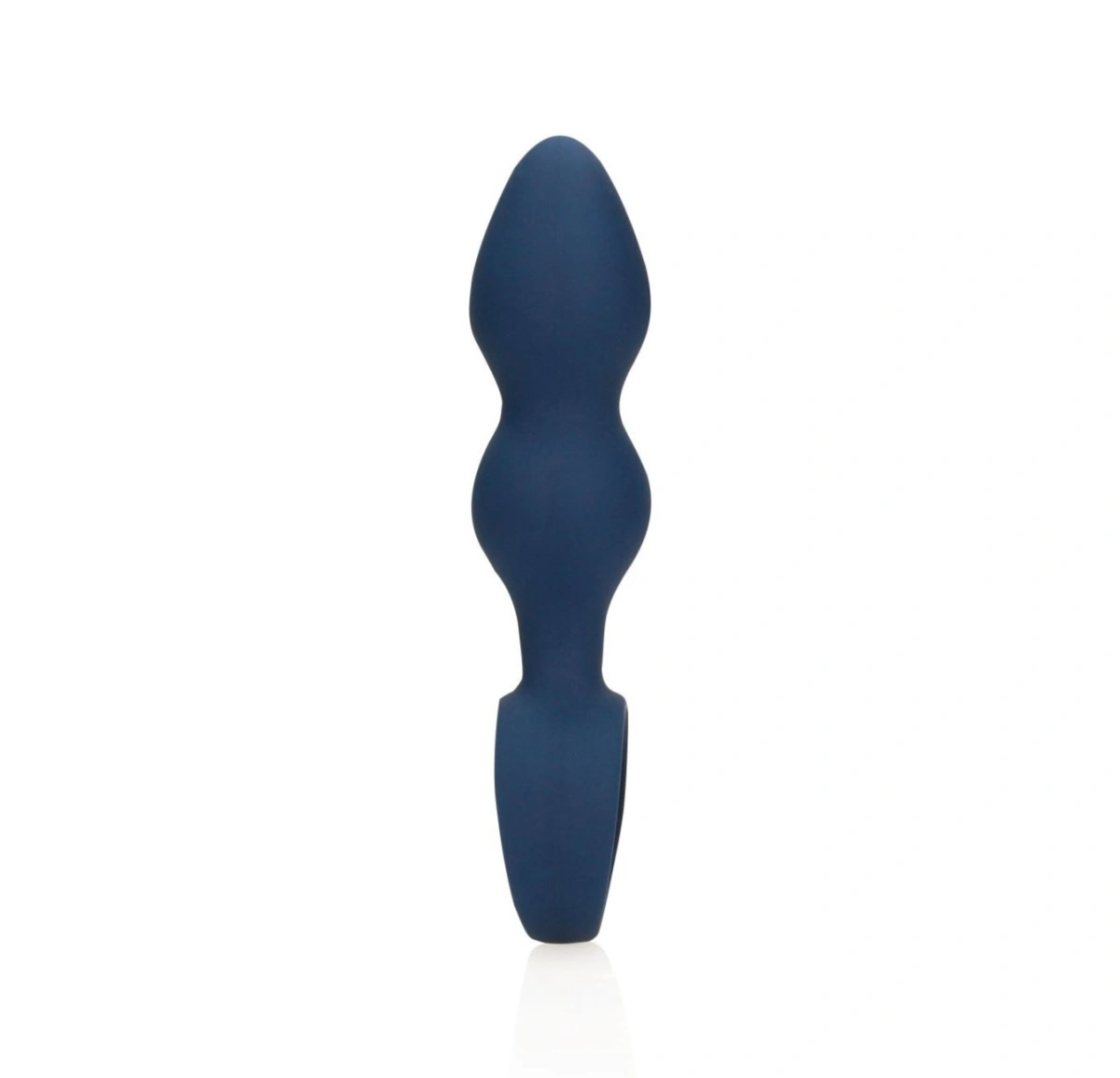 Dop Anal Small Teardrop, Silicon, Albastru, 13.2 cm