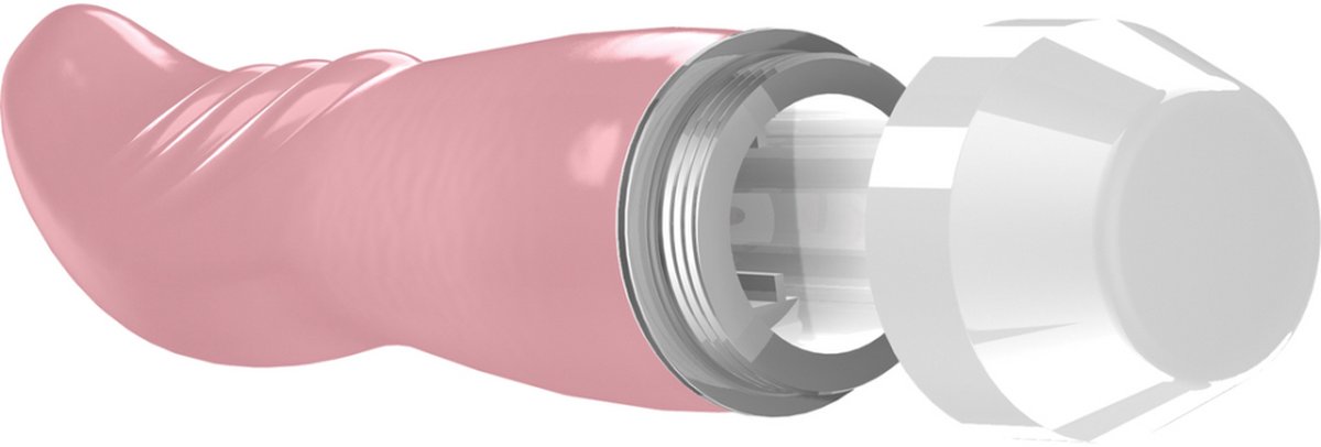 Vibrator Punctul G Liora, Multispeed, TPE, Roz, 15.1 cm