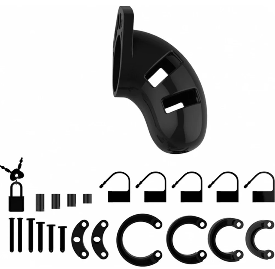Cusca de Castitate Ajustabila Man Cage Model 01