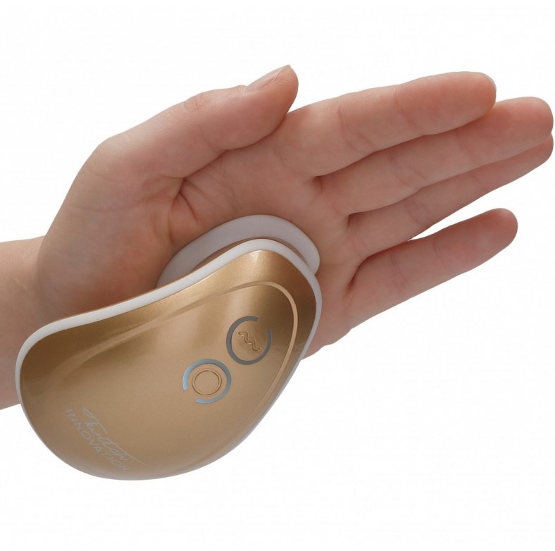 Stimulator Twitch Hands Free, Suction&Vibration, USB, Gold