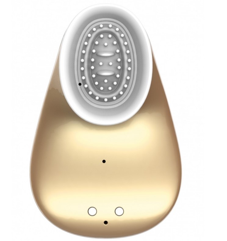 Stimulator Twitch Hands Free, Suction&Vibration, USB, Gold