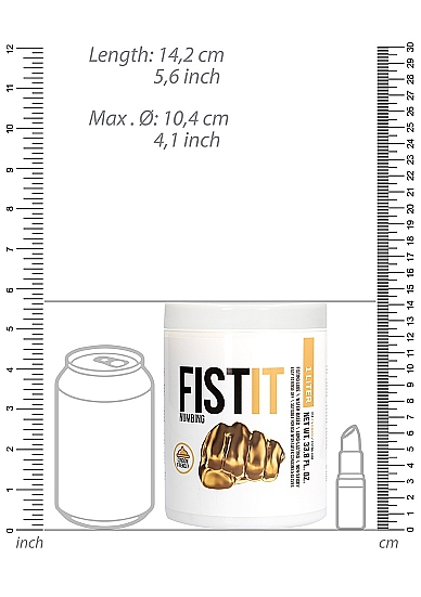 Lubrifiant Fist It Numbing pe Baza de Apa 1000 ml