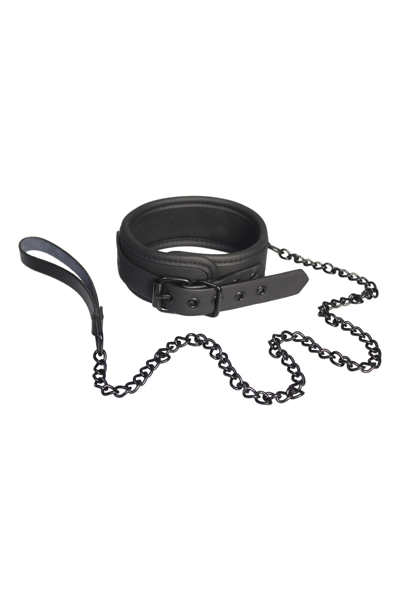 Zgarda si Lesa Blaze Luxury Fetish, Negru