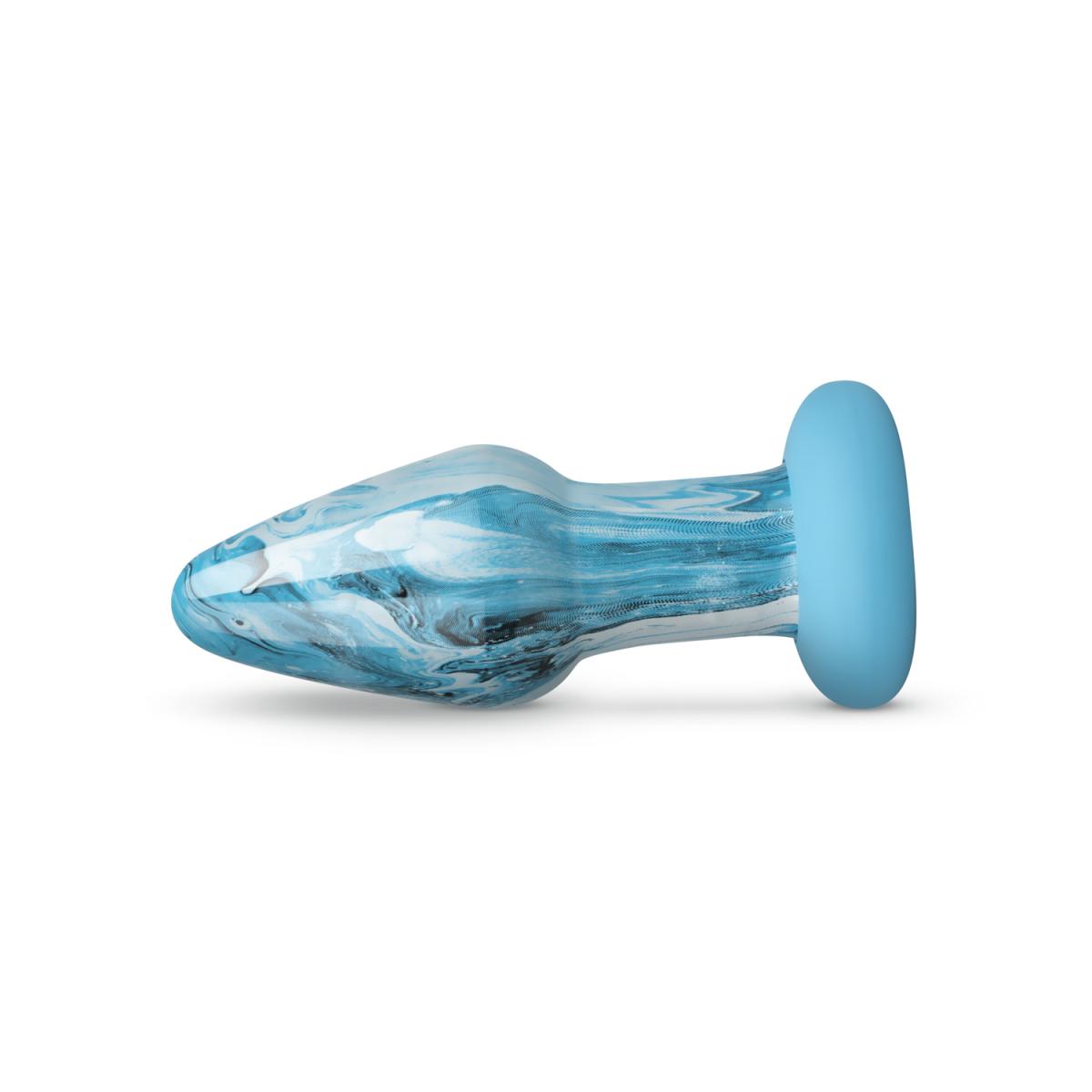 Dop Anal din Sticla Ocean Curl 10.8 cm