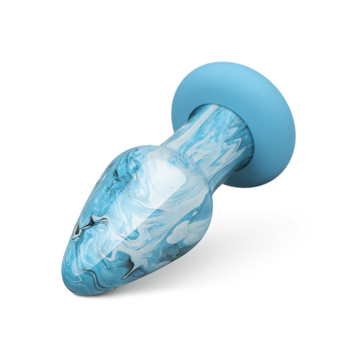 Dop Anal din Sticla Ocean Curl 10.8 cm