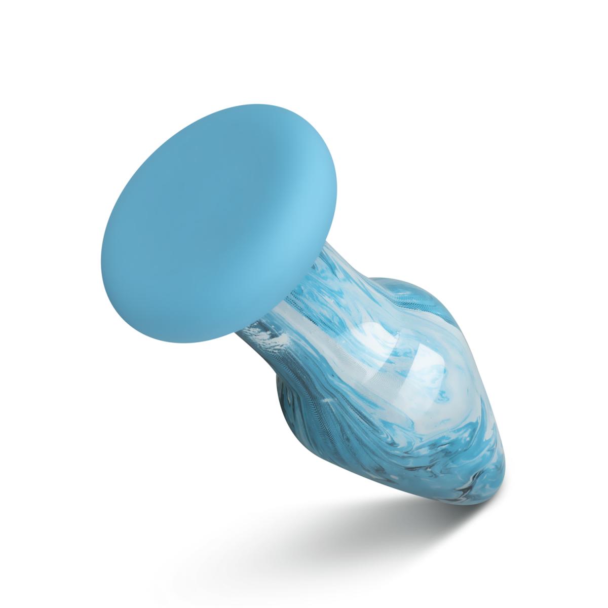 Dop Anal din Sticla Ocean Curl 10.8 cm