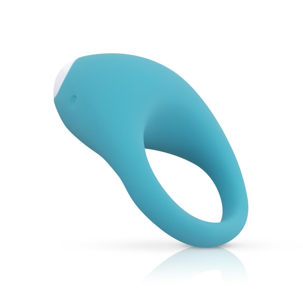 Inel de Penis Jose, 10 Moduri Vibratii, Silicon, USB, Turcoaz