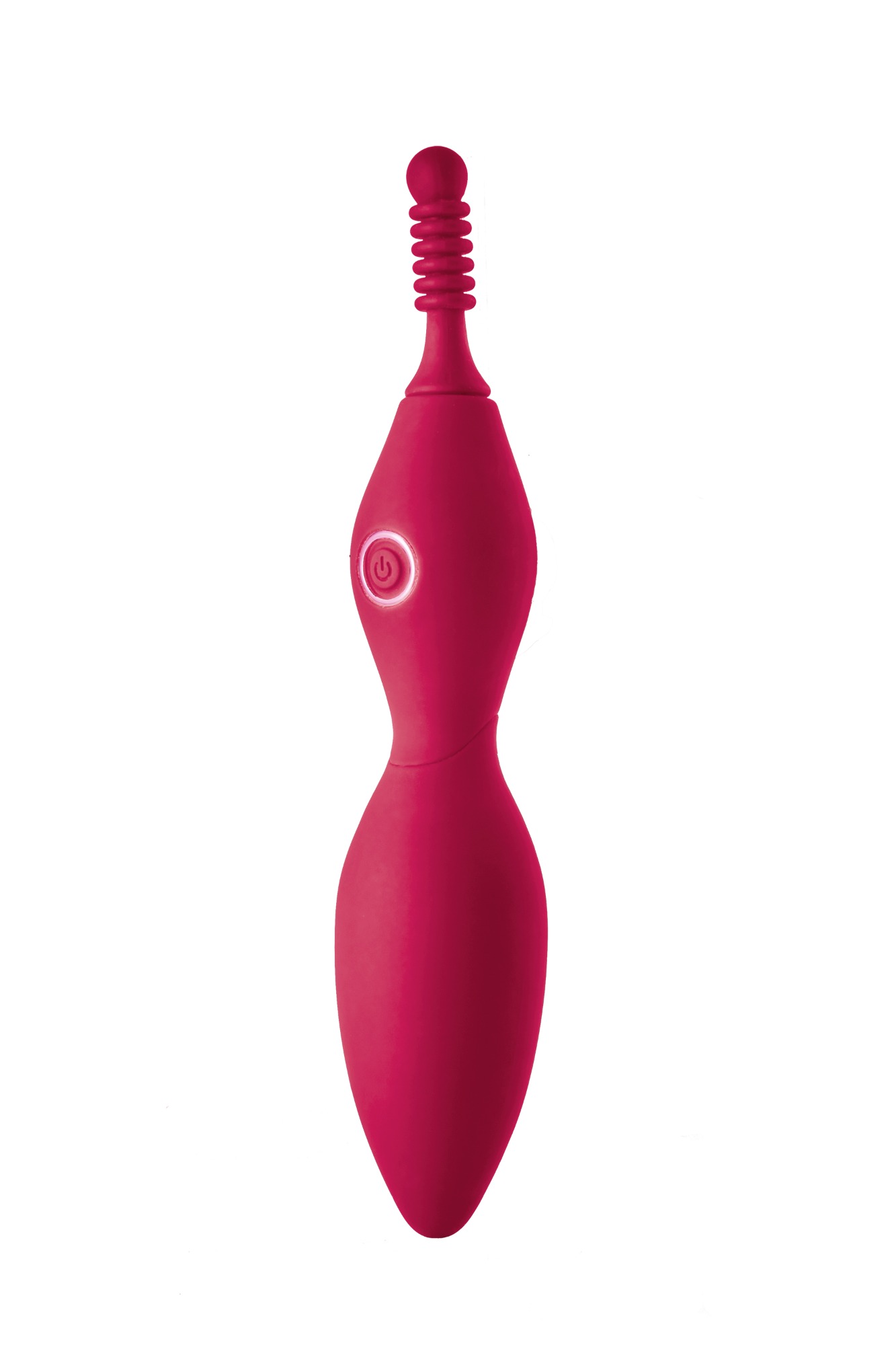 Vibrator Tip Verona+3 Accesorii Silicon 10 Moduri Vibratii USB Fuchsia 18.5 cm