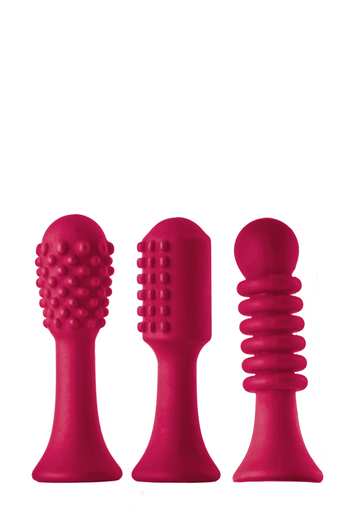 Vibrator Tip Verona+3 Accesorii Silicon 10 Moduri Vibratii USB Fuchsia 18.5 cm