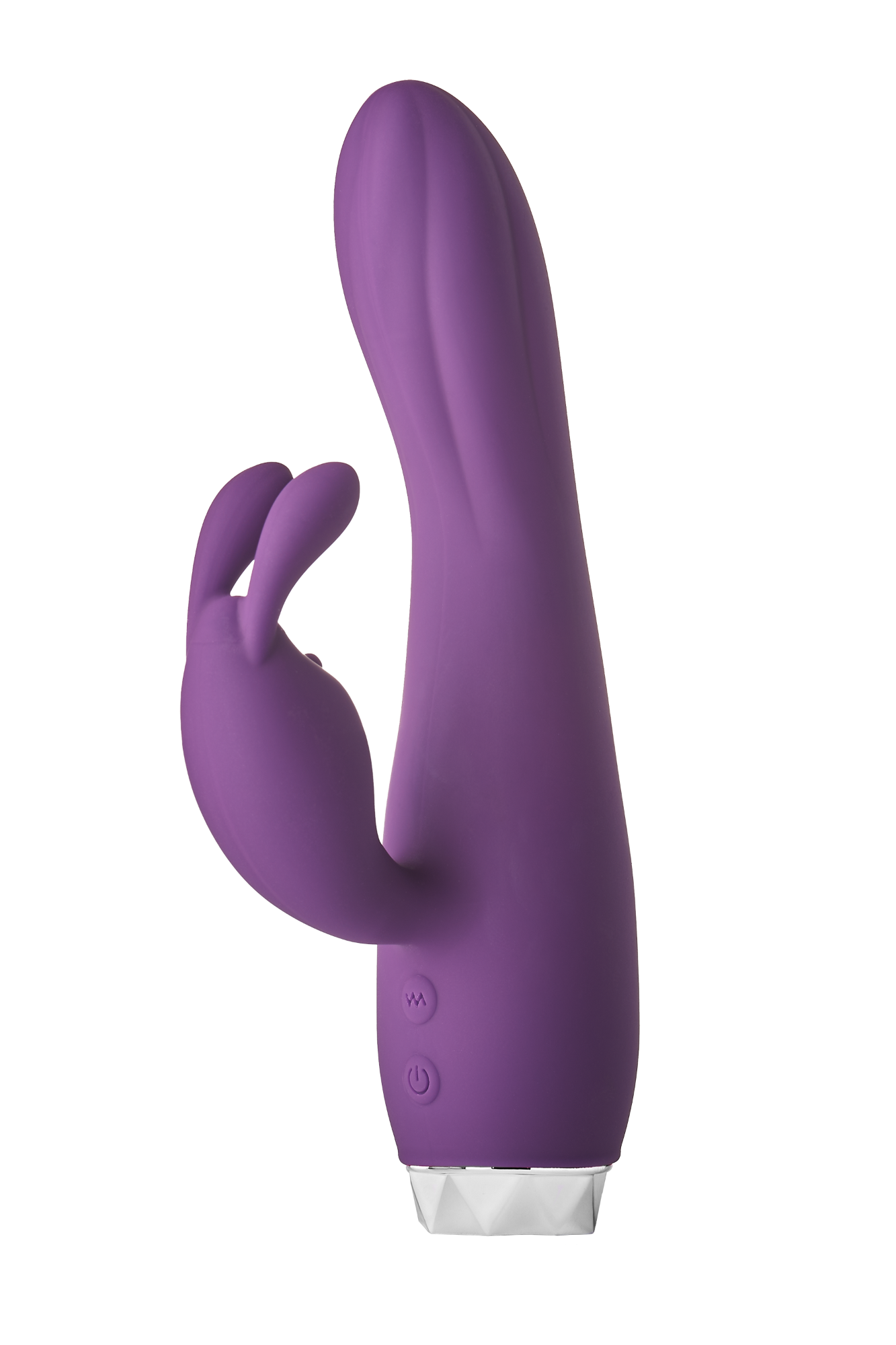 Vibrator Iepuras 8 Moduri Vibratii, Silicon, Violet, 17 cm