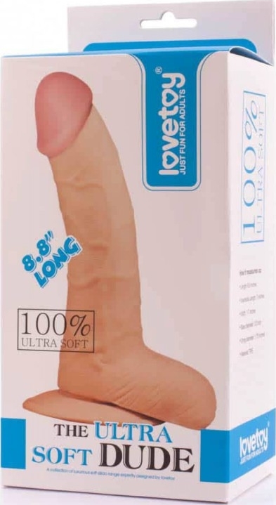 Dildo 2 The Ultra Soft Dude 22.3 cm