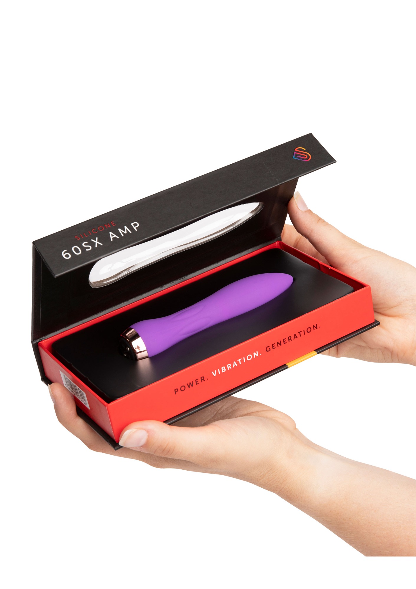 Vibrator Silicone 60SX AMP 12 Moduri Vibratii Mov 13 cm