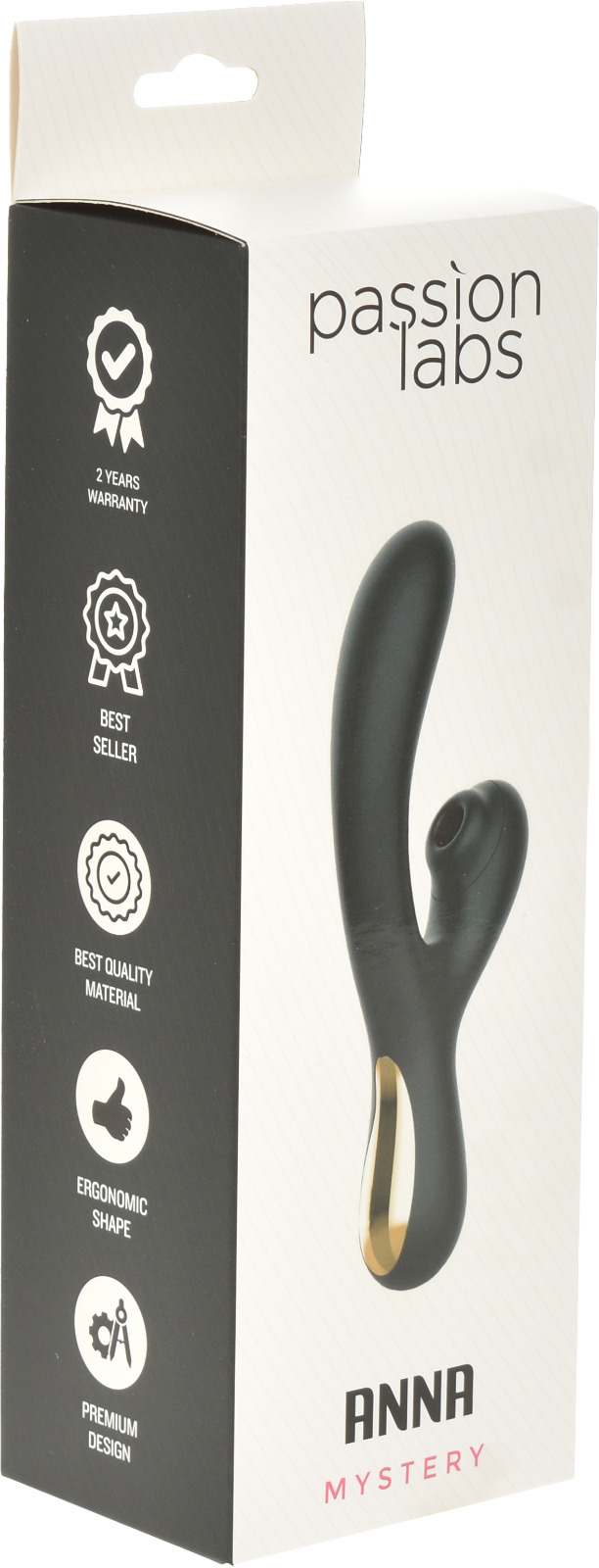 Vibrator Anna G-Spot Vibrating&Sucking Silicon USB Mov Passion Labs