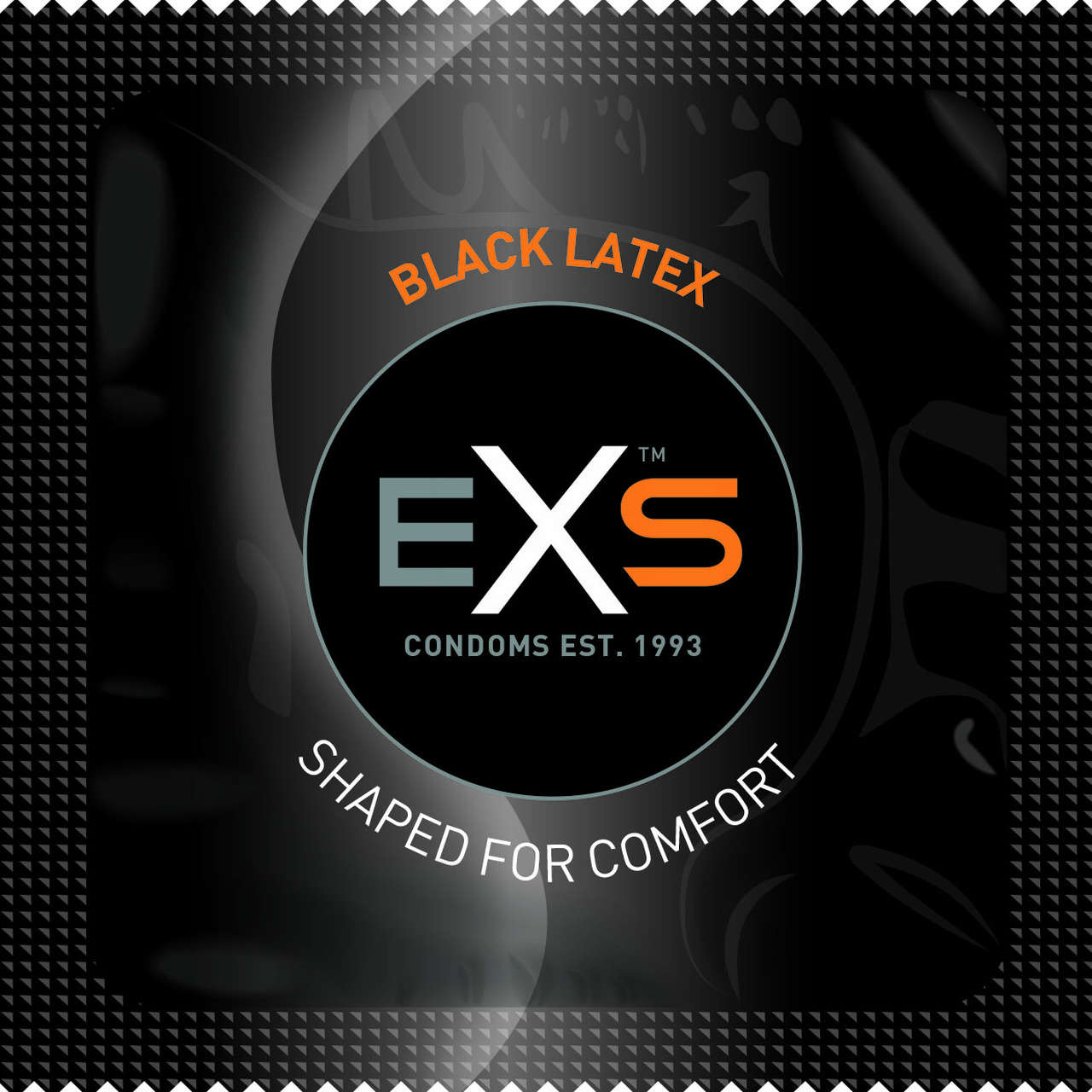 100 Prezervative Latex Black Latex Shaped For Comfort