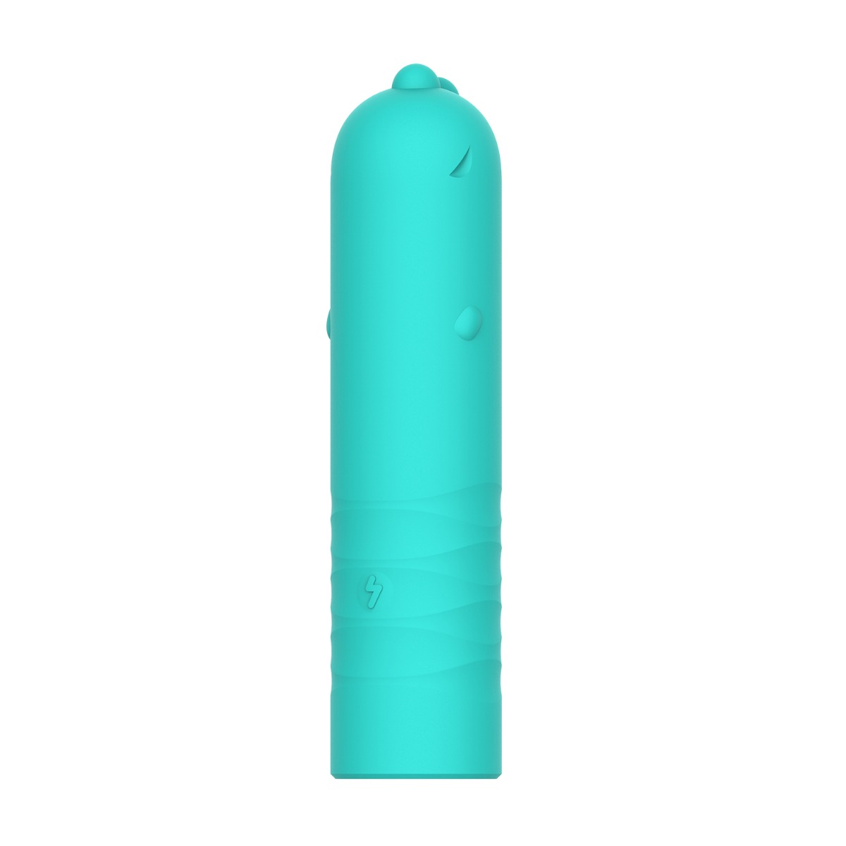 Glont Vibrator Punk 7 Moduri Vibratii Silicon 11 cm Verde Mokko Toys