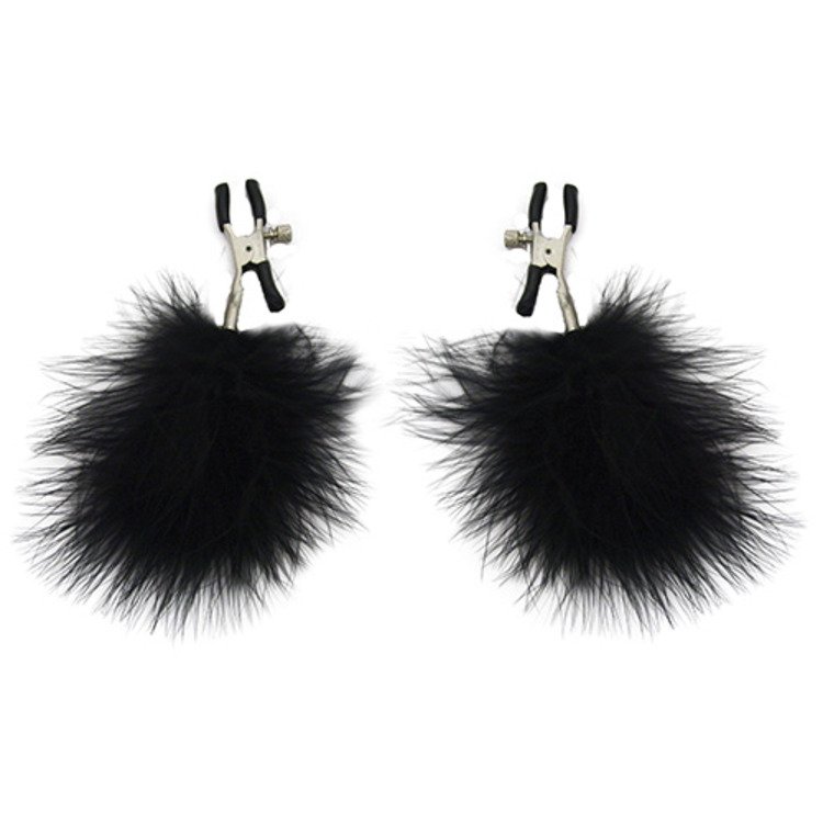 Clame pentru Sfarcuri cu Puf Negru Guilty Toys