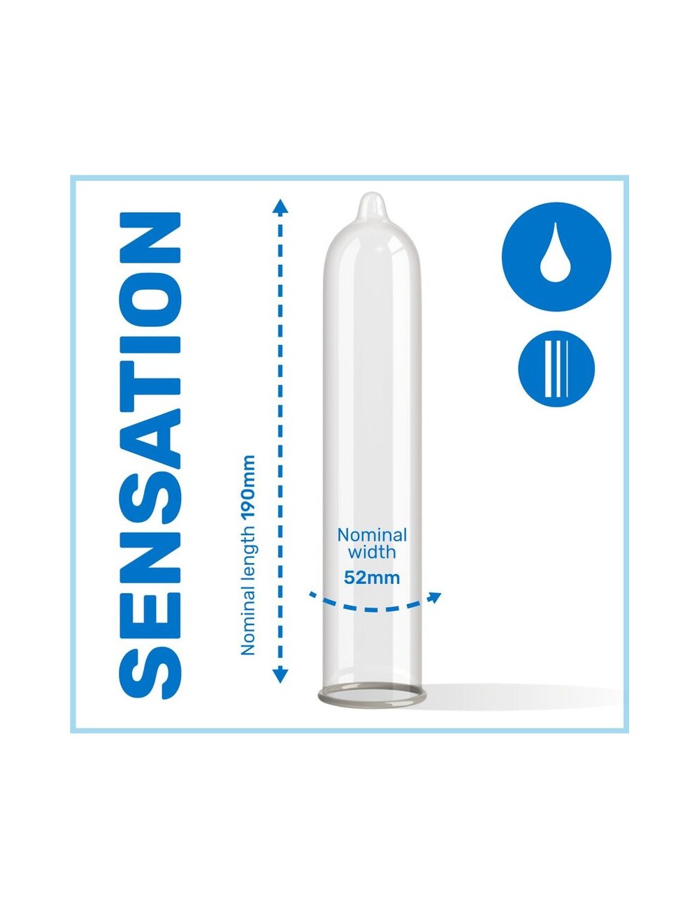 Set 3 Prezervative Pasante Sensitive Feel