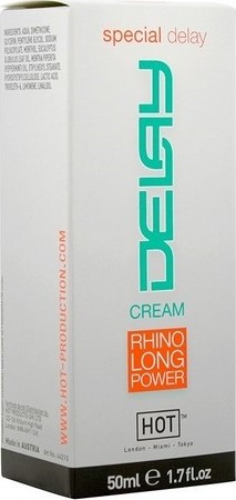 Crema Rhino Long Power pentru intarzierea ejacularii 50ml
