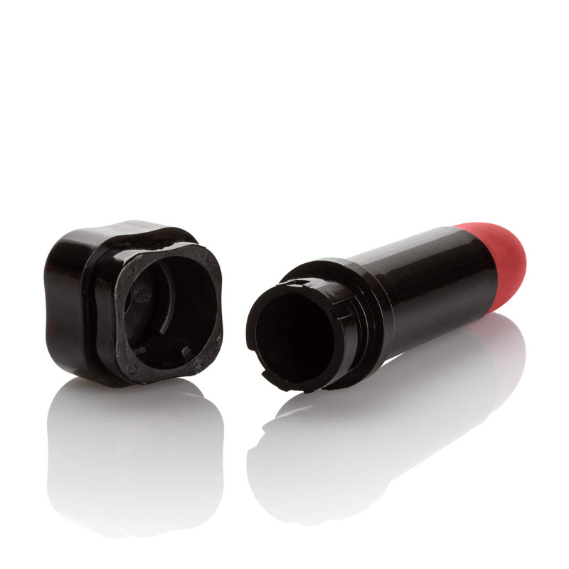 Mini Vibrator Hide & Play Lipstick Rosu