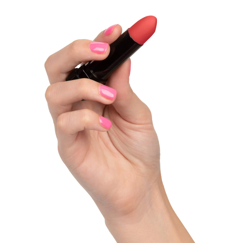 Mini Vibrator Hide & Play Lipstick Rosu