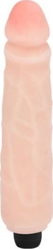 Vibrator Cyberskin Big, Multispeed, TPE, Natural, 25 cm