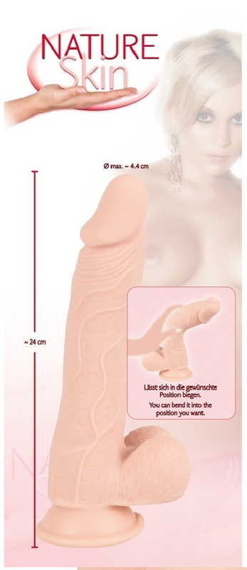Dildo Realist NatureSkin 24 cm