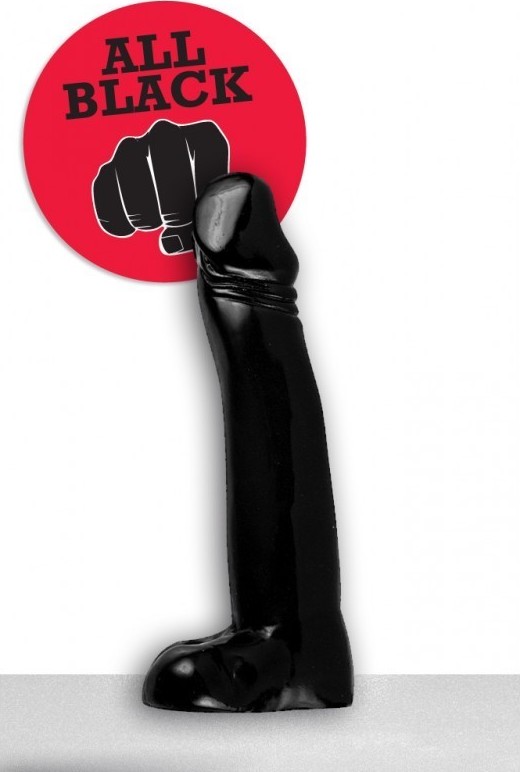 Dildo Realist All Black 33 cm
