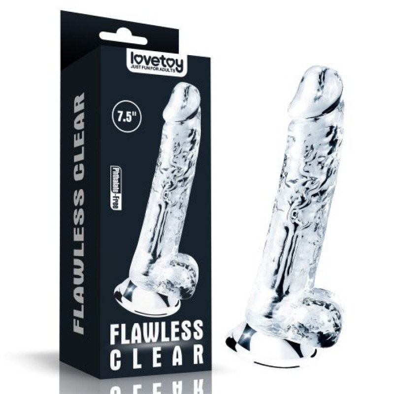 Dildo Realist Flawless Clear 19 cm