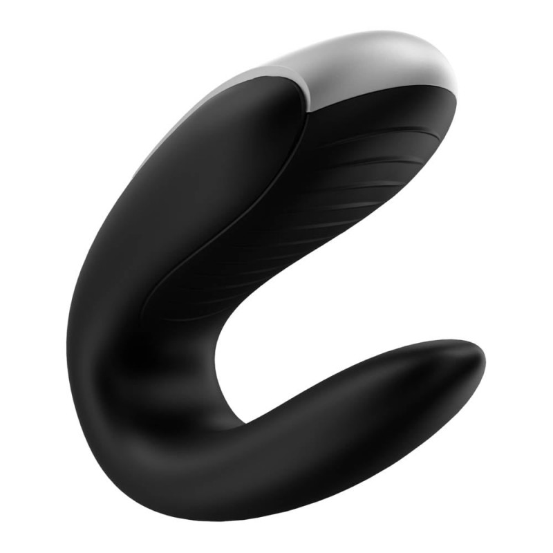 Vibrator Cuplu Double Fun Remote Control Bluetooth Negru Free APP