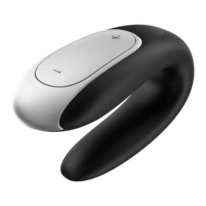 Vibrator Cuplu Double Fun Remote Control Bluetooth Negru Free APP
