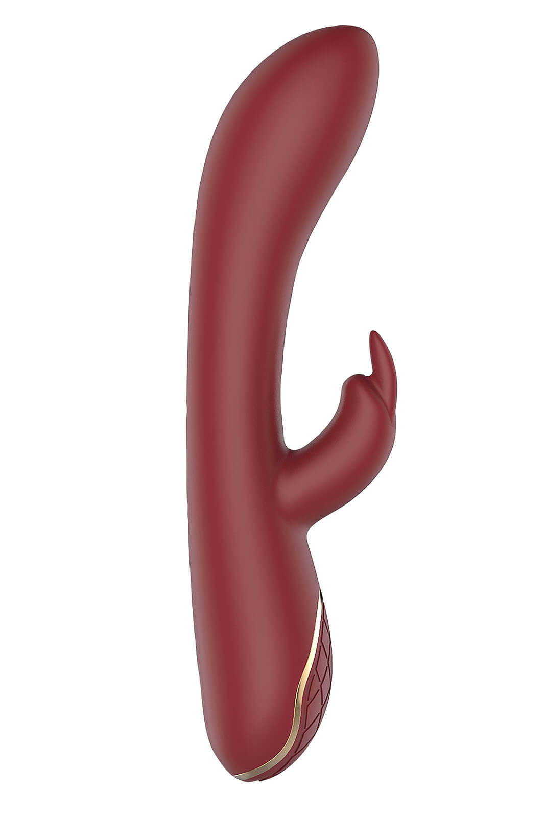 Vibrator Rabbit Emily Romance 10 Moduri Vibratii Silicon USB Rosu 20.1 cm