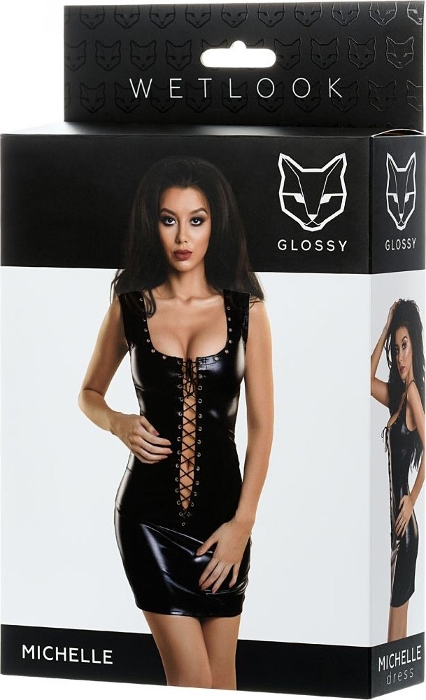 Rochie Glossy Michelle Wetlook M