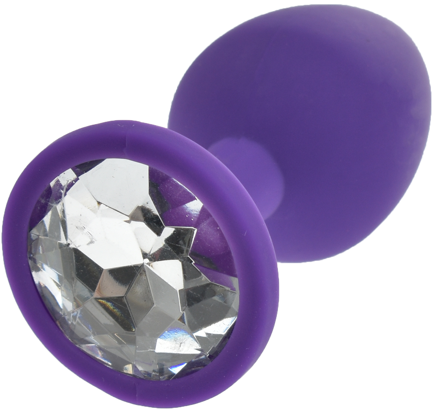 Dop Anal Silicone Buttplug, Small, Mov/Clear, Guilty Toys