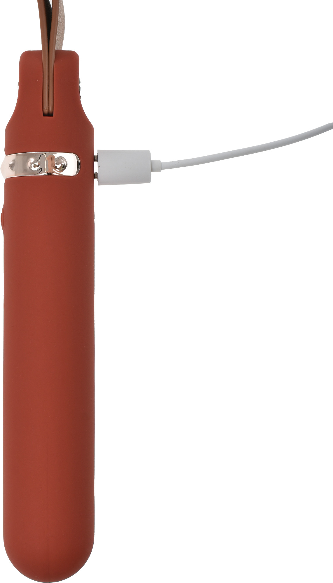 Vibrator&Cravasa Rizey 9 Moduri Vibratii Silicon Maro USB Passion Labs