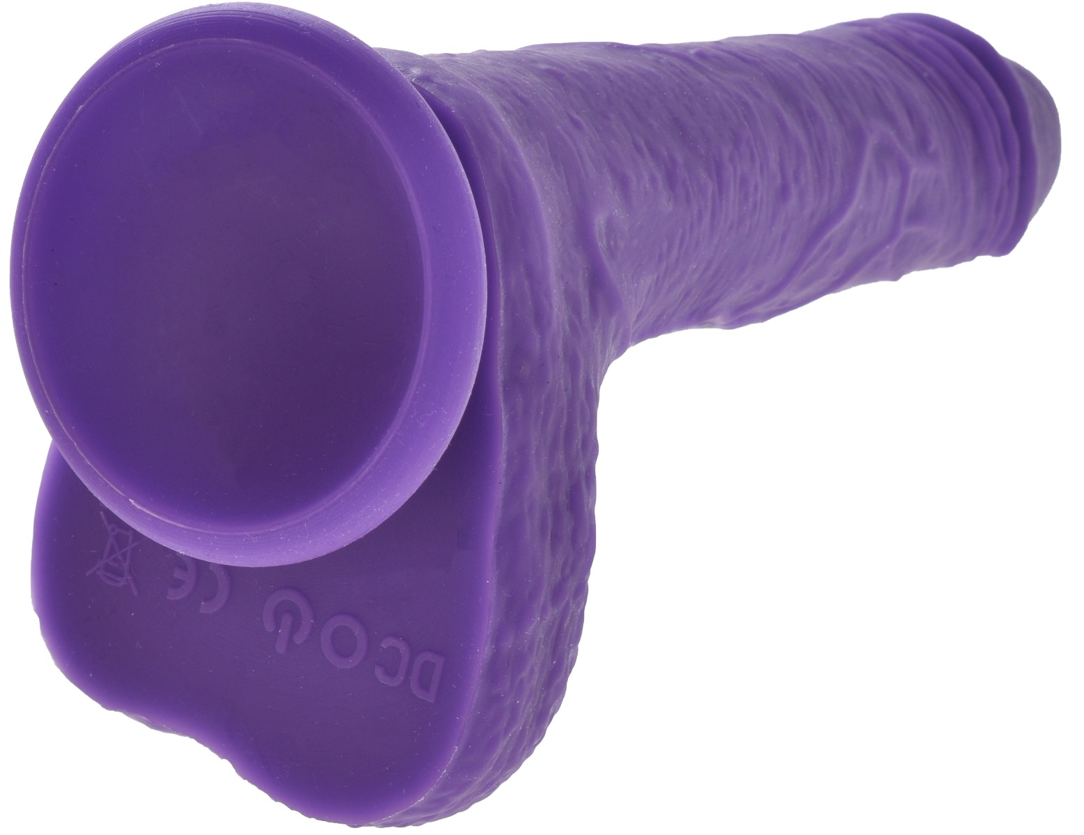 Dildo Realist Hetty Color Changing Silicon Lichid Mov 18.5 cm Mokko Toys