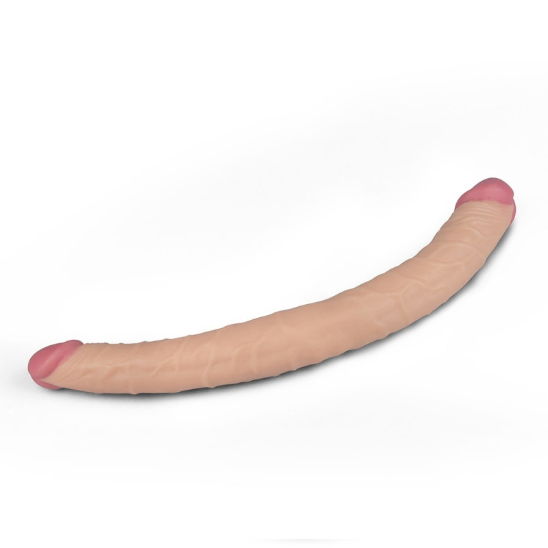 Dildo Dublu Lady-Killer Tapered Natural 36 cm