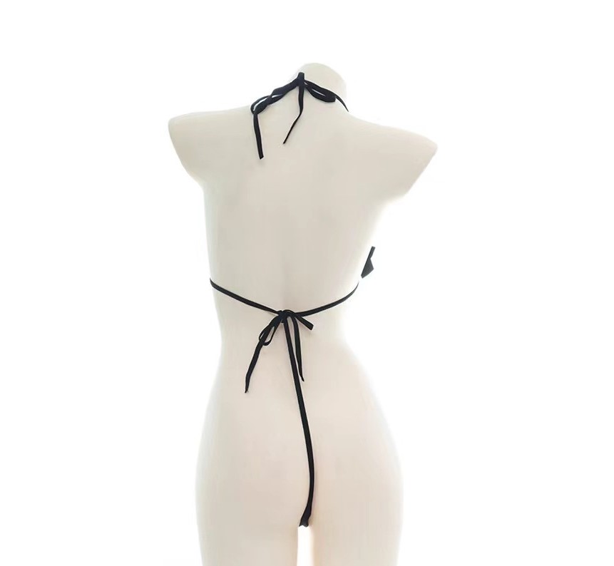 Micro Body cu Fundite, Negru, S-L