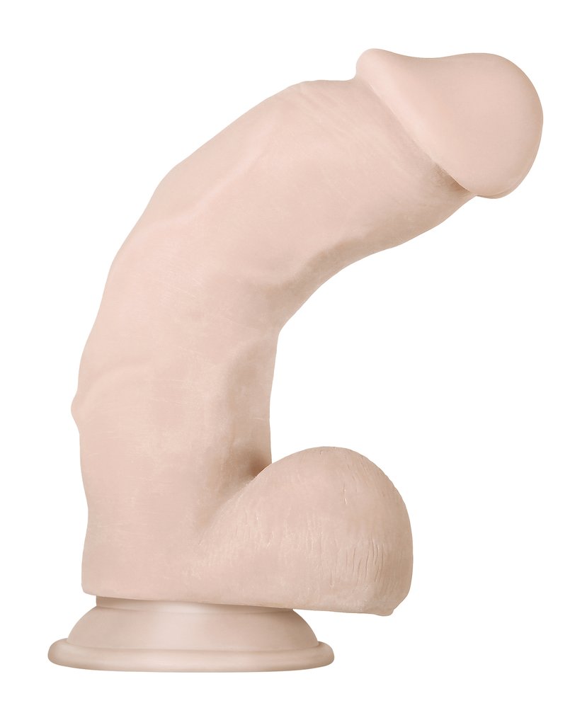 Dildo Realistic Poseable Shaft Life-Like Material Natural 21 cm