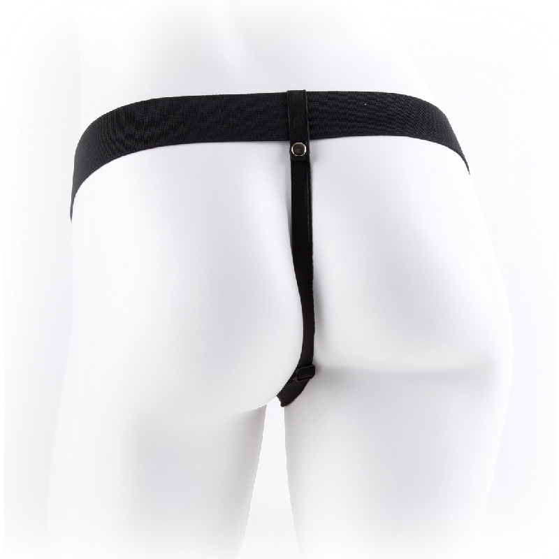 Seria Fetish Fantasy 19cm Hollow Strap-On with Balls Flesh