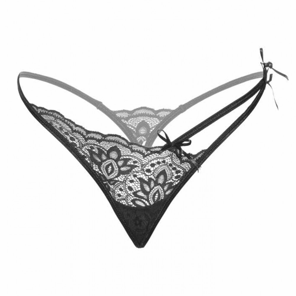 Bikini Gina V-String Negru L/XL