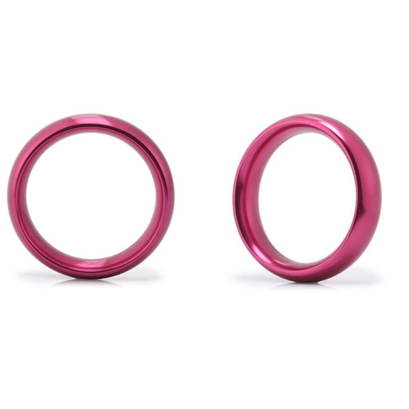 Inel de Penis Metalic Hercule Medium Rosu Passion Labs
