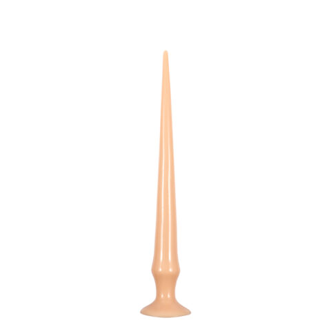 Dildo Deep Inside cu Ventuza, PVC, Natural, 42 cm