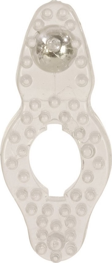 Inel penis cu stimulator pentru clitoris si labii Teaser