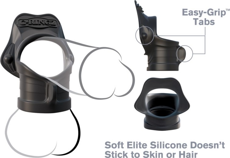 Inel pentru erectie Rock-Hard and Ball Stretcher