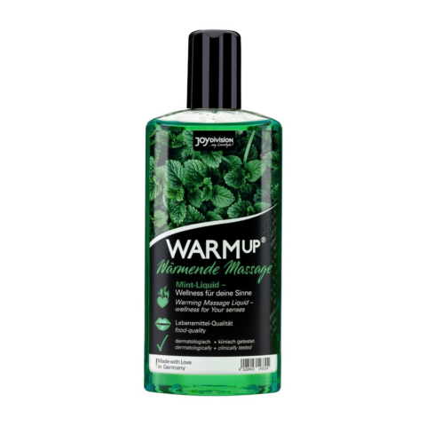 Ulei de Masaj cu Efect de Incalzire Aroma Menta WarmUp 150 ml
