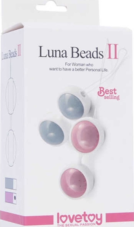 Bile Kegel Luna Beads II Gri
