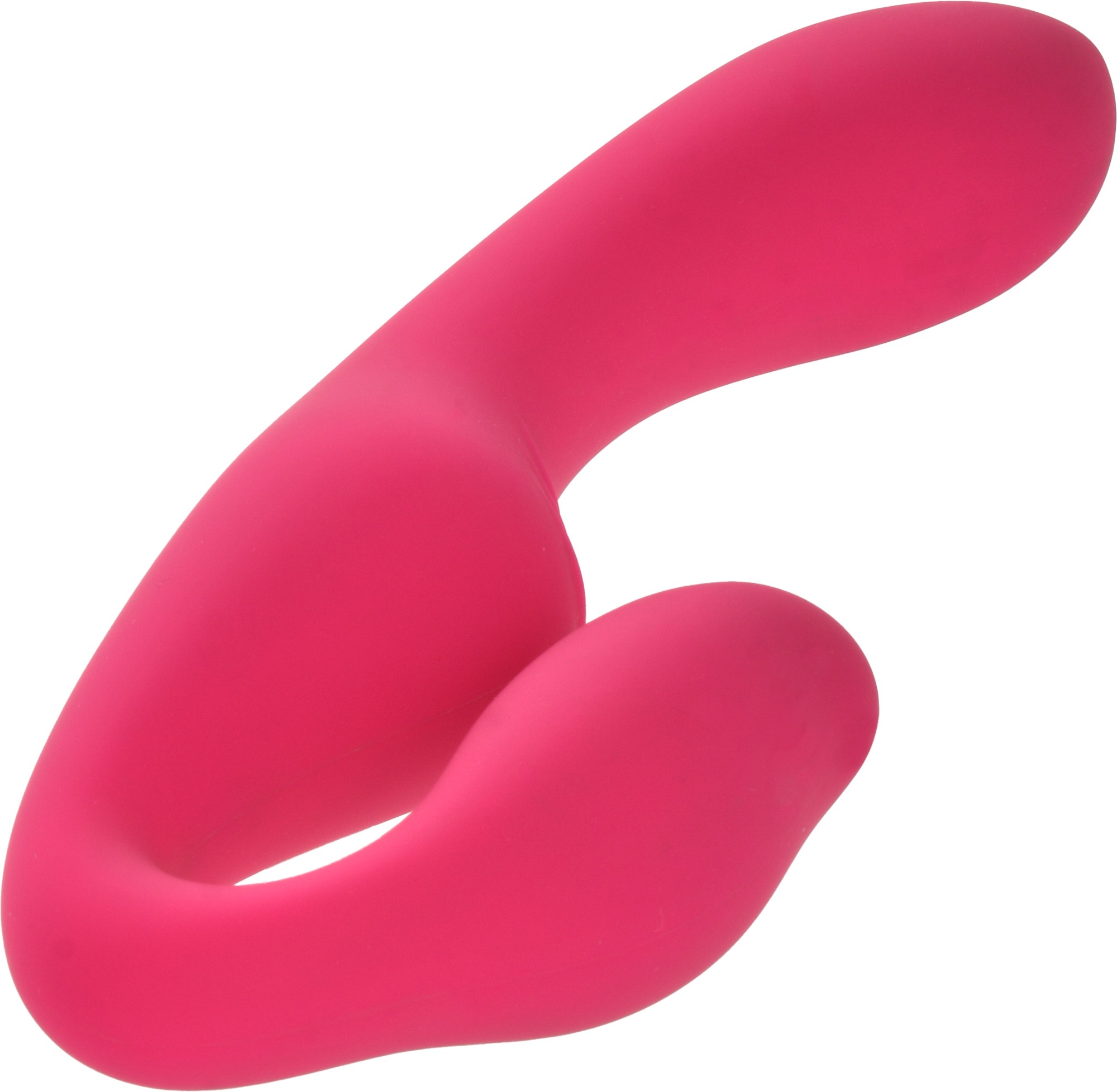 Strap On Mayra Strapless pentru Femei 10 Moduri Vibratii Silicon USB Roz Guilty Toys, Sexxify