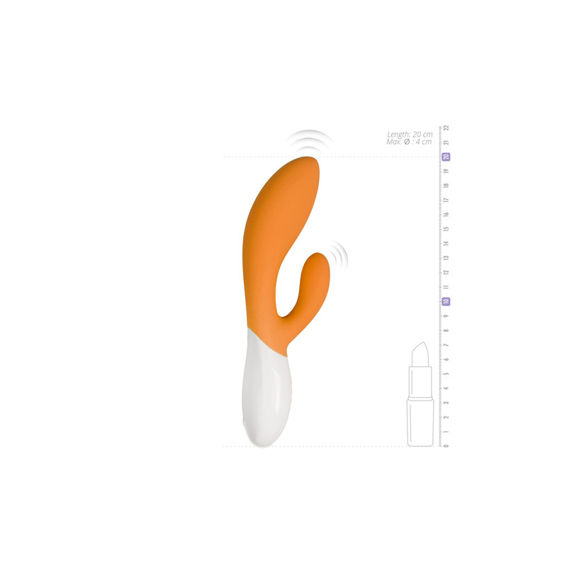 Vibrator Iepuras Lelo Ina 2 Portocaliu