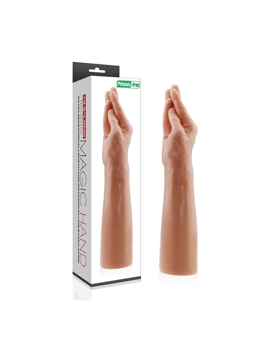 Dildo Fisting Magic Hand Natural 34 cm